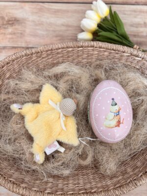 Mini Paulin "coccinelles" dans son oeuf de Pâques