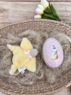 Mini Paulin "Romie" dans son oeuf de Pâques