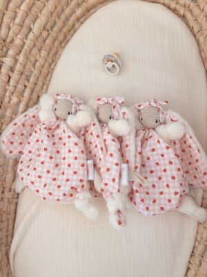 Lucienne vichy coeurs rouges (es)