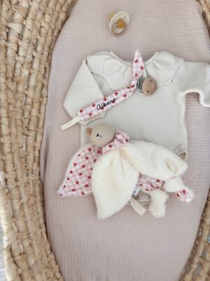 Olga vichy coeurs rouges