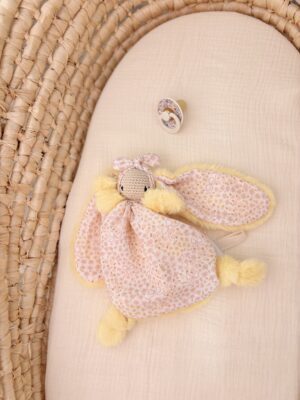 Lucienne Jeanne fourrure jaune